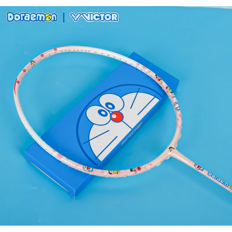 Victor x DORAEMON DRM-SET Badminton Racquet Set