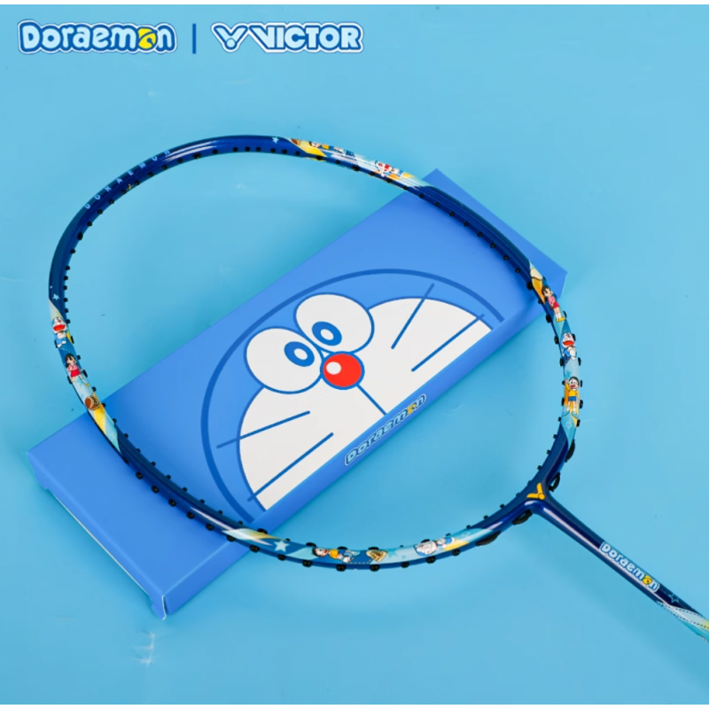 Victor x DORAEMON DRM-SET Badminton Racquet Set