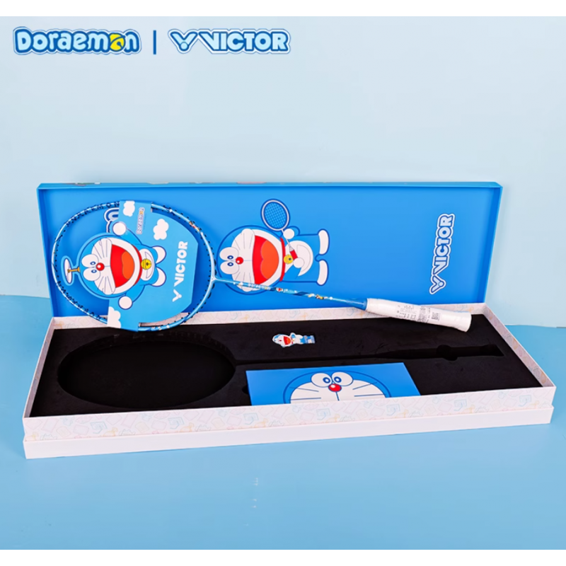 Victor x DORAEMON DX-DRM Badminton Racquet Set