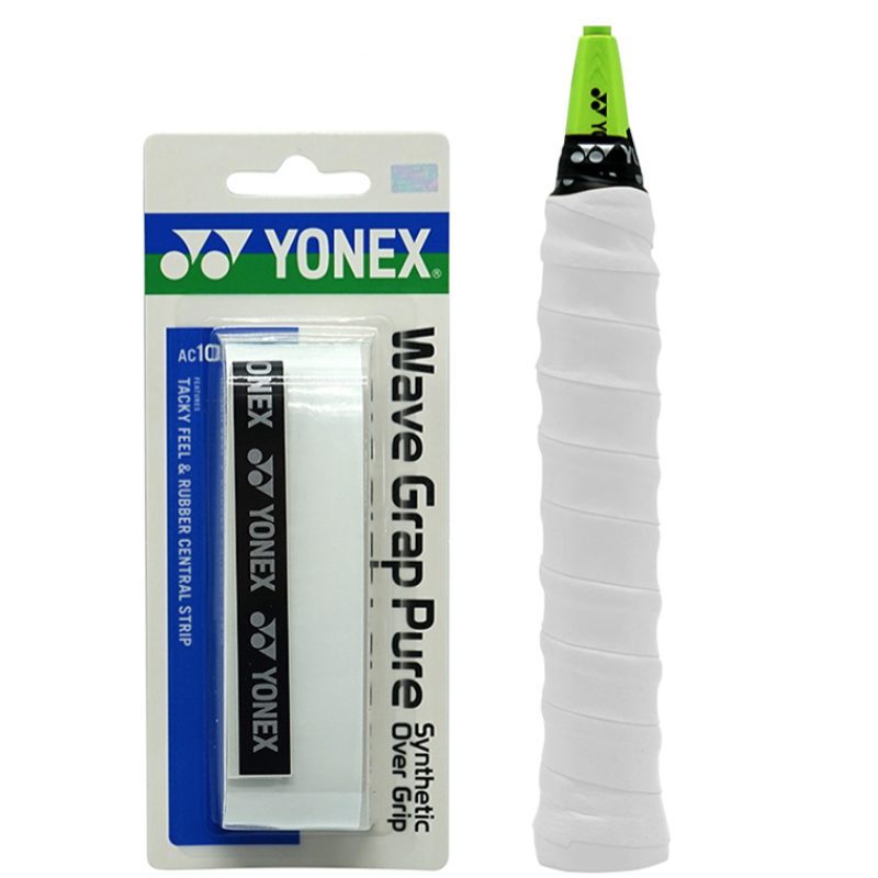 YONEX AC108WEX WAVE GRIP PURE SYNTHETIC OVER GRIP (5PCS)
